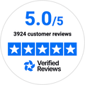Verified Reviews rating