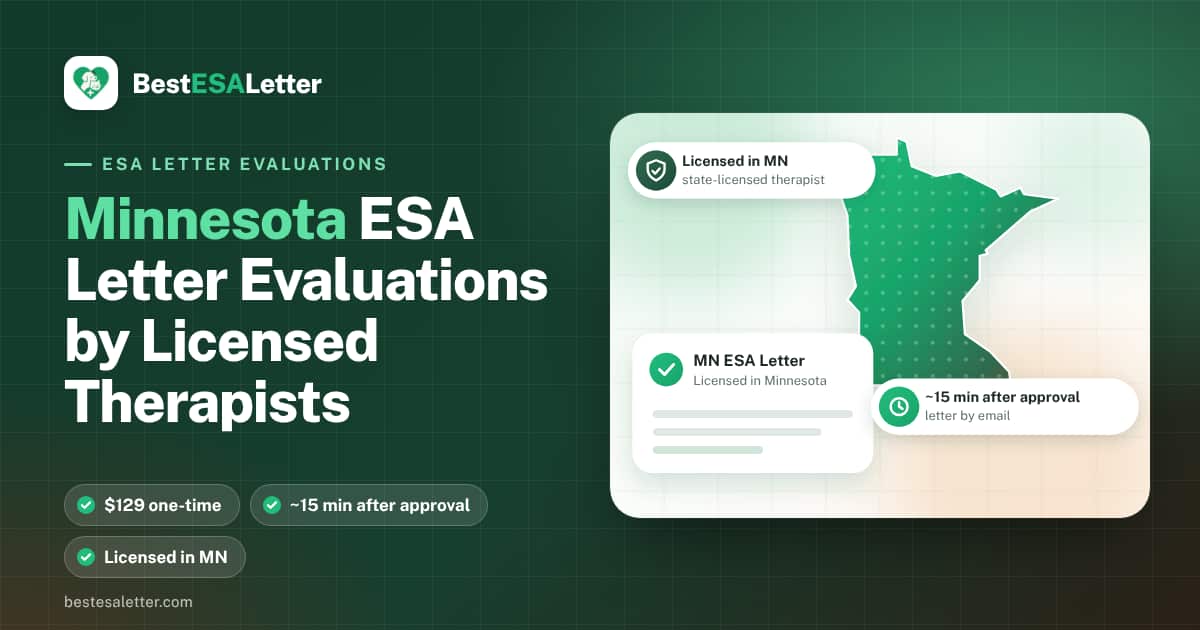 Minnesota emotional support animal laws — 2026 guide